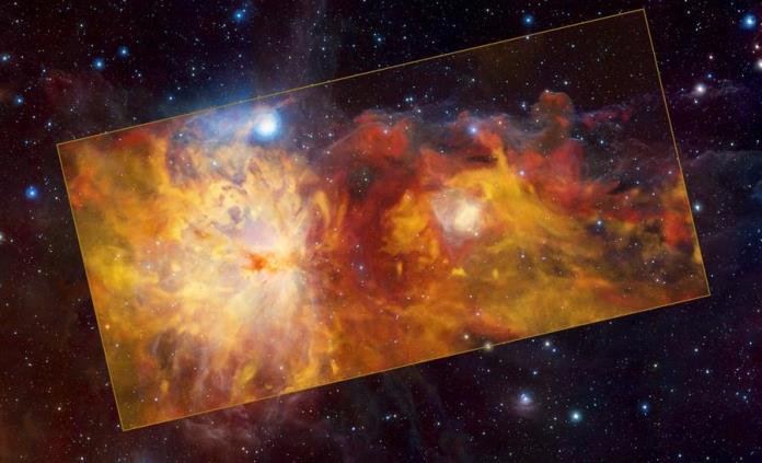 Difunden una nueva imagen de la Nebulosa de la Flama