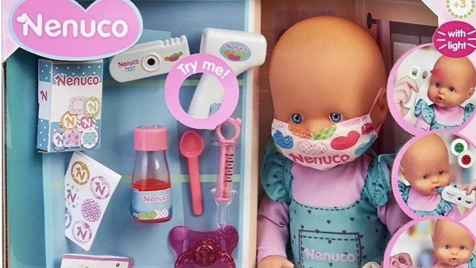 El “Nenucovid”, un muñeco se hace viral por incluir un kit para enfrentar la pandemia