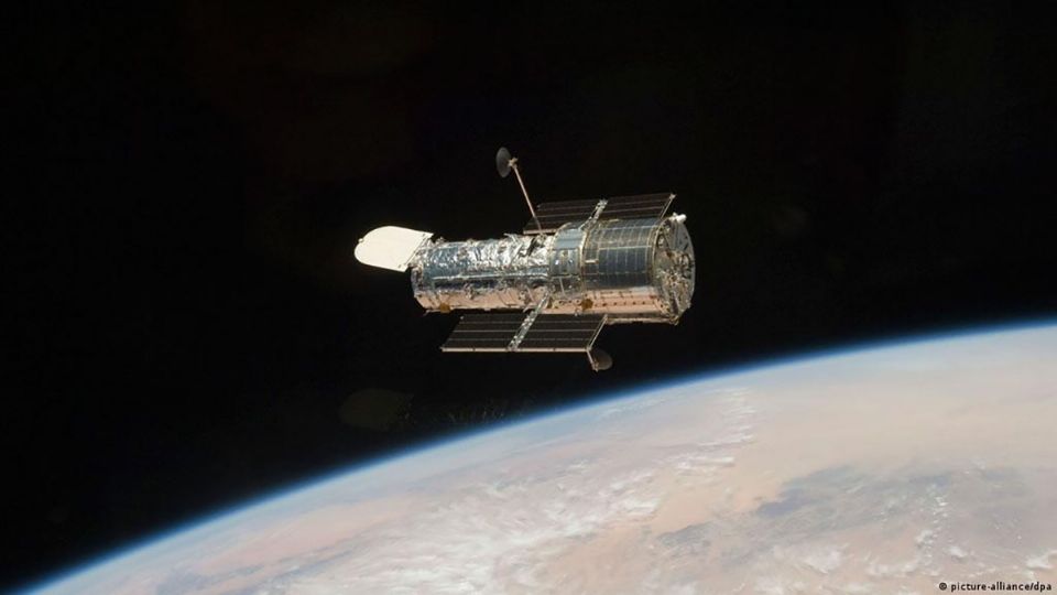 Captan nave espacial desde el telescopio Hubble