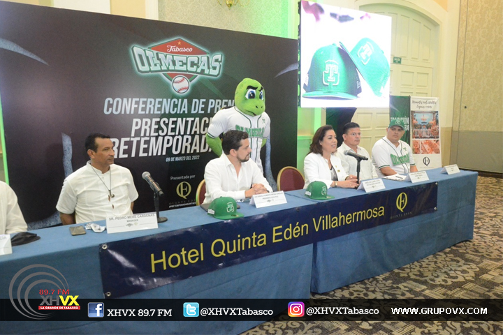 Presentan Olmecas pretemporada 2022, con miras a ganar campeonato de LMB