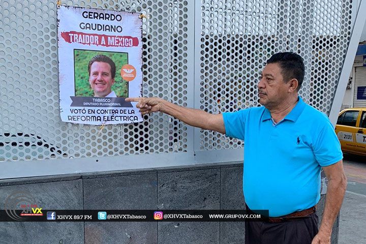 No soy traidor a la patria, voté en favor de la gente: Gerardo Gaudiano Rovirosa.