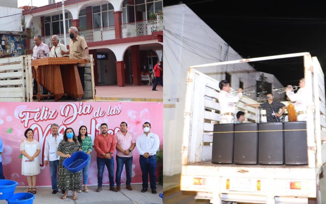 En Comalcalco, Paraíso y Cunduacán festejan a la madres en su día