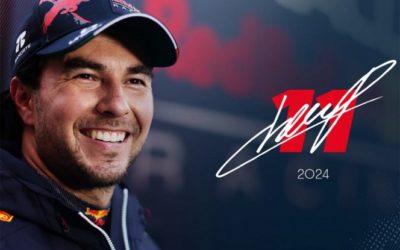 “Checo” Pérez anuncia que seguirá con Red Bull hasta 2024