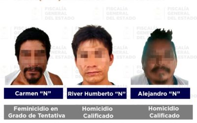 Detienen a siete sujetos por varios delitos en Tabasco