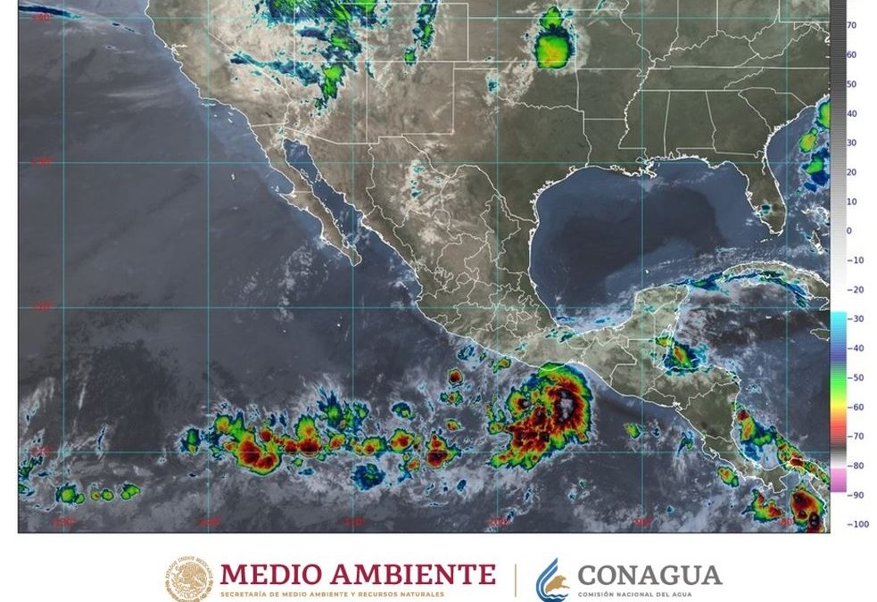 Se forma tormenta tropical “Agatha” frente a costas de Oaxaca
