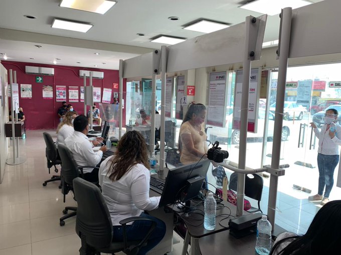 Módulos del INE en Tabasco suspenderán actividades este jueves y viernes