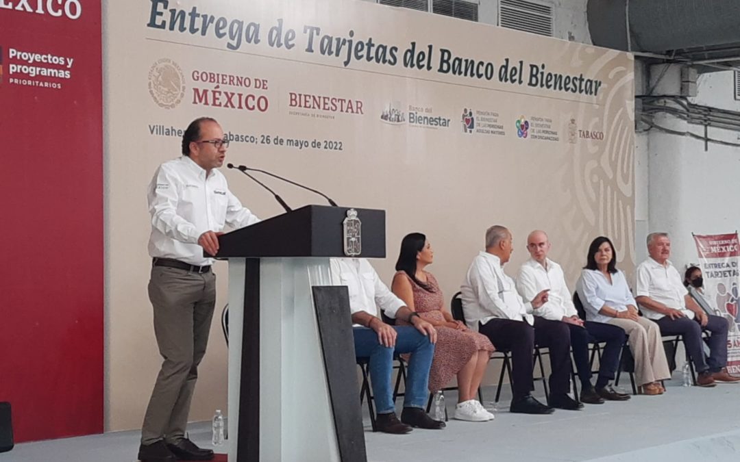 En junio abrirán sucursales del Banco Bienestar en Balancán, Cárdenas, Tacotalpa, y Tenosique.