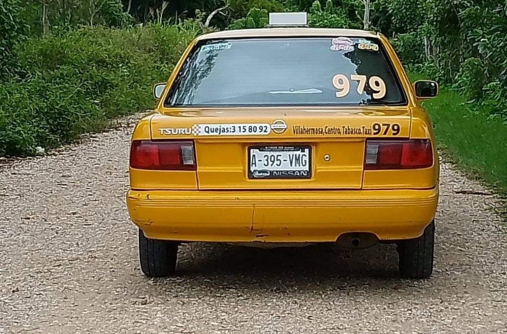 Asaltan a taxista en la carretera federal Villahermosa – Frontera