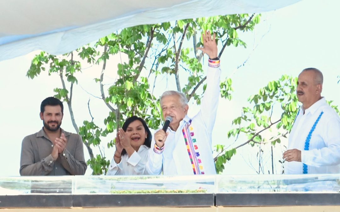 Supervisa el presidente Andrés Manuel López Obrador remodelación del Malecón “Leandro Rovirosa” en Villahermosa
