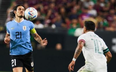 Uruguay golea 3-0 a México en amistoso internacional