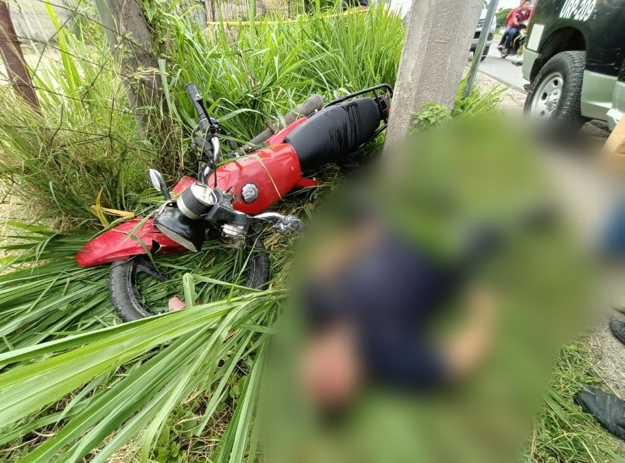 Motociclista muere tras chocar contra un poste en Cárdenas 