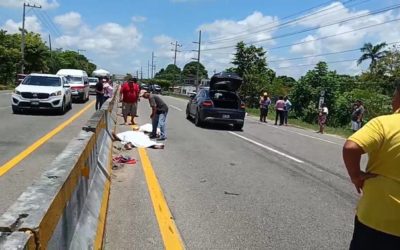 Accidente en la carretera Frontera – Villahermosa deja tres muertos.