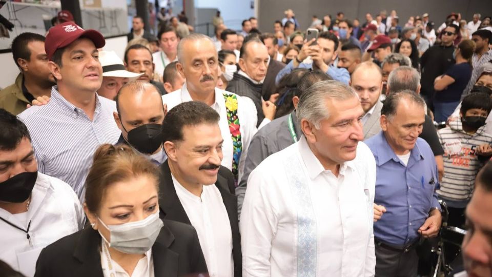 Quien represente a Morena en 2024 va a ganar la presidencia, habrá color guinda para mucho tiempo: Adán Augusto López.