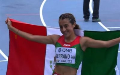 ¡Pone en alto el nombre de México! Karla Serrano, oro en Mundial