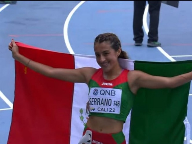 ¡Pone en alto el nombre de México! Karla Serrano, oro en Mundial