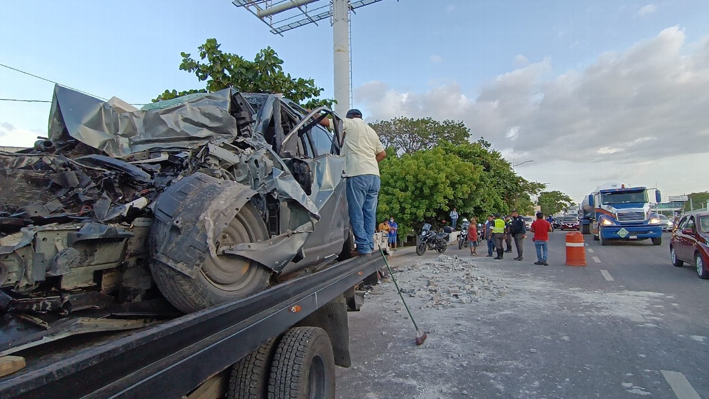 Accidente en la carretera Villahermosa – Frontera deja una persona lesionada