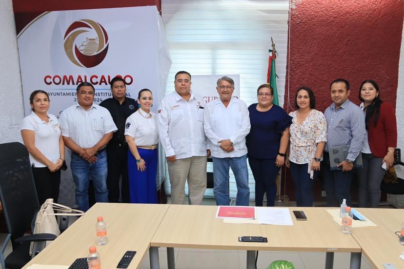 Sostiene reunión Ayuntamiento de Comalcalco con el CENEPRED