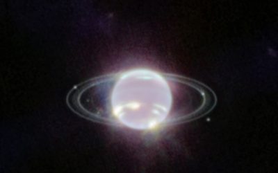 Telescopio James Webb capta la imagen más clara de Neptuno en 30 años