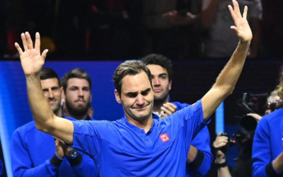 Roger Federer se despide entre lágrimas del tenis profesional