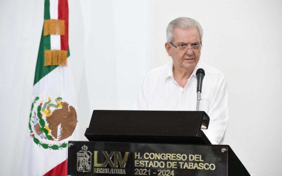 Entregan al Congreso de Tabasco Informe Anual de Labores del TSJ