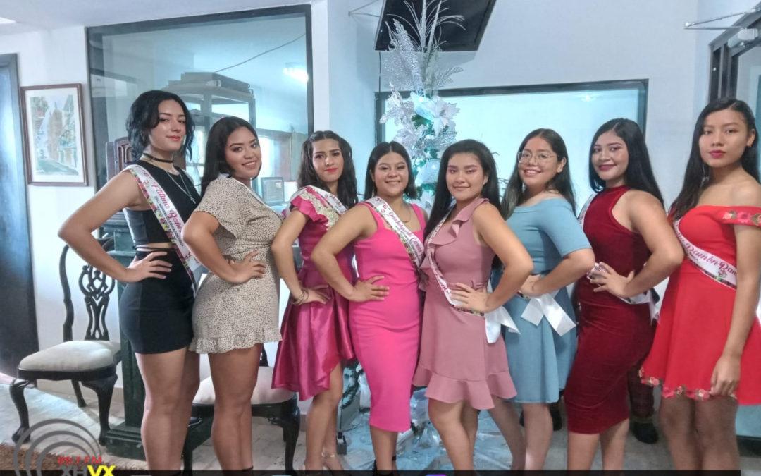 8 jovencitas se disputan el título Señorita Educación Física 2022