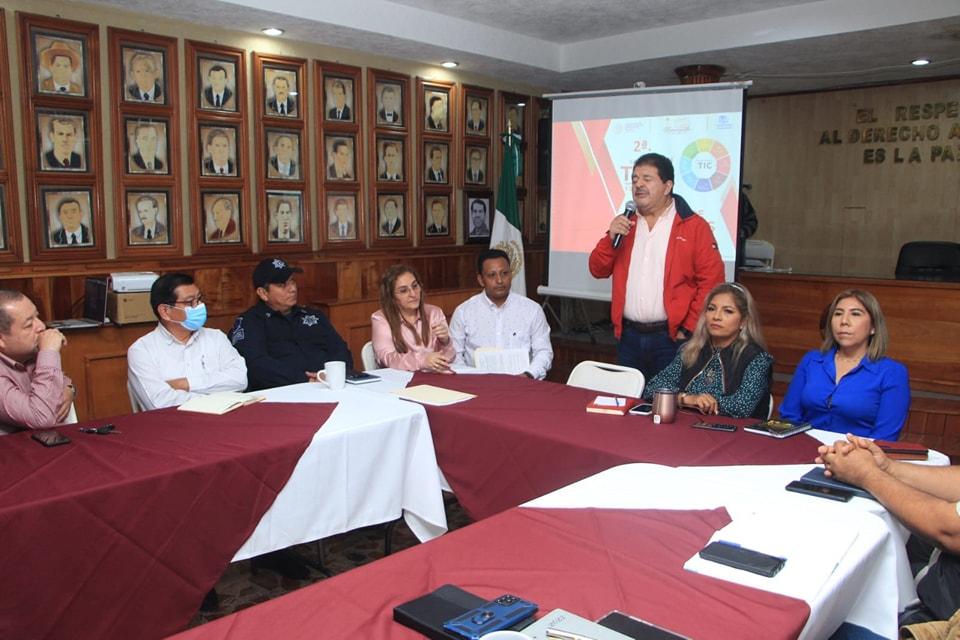 Sesiona Comité Municipal de Tecnología de la Información y Comunicaciones del ayuntamiento de Huimanguillo