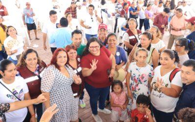 Dirigencia Nacional de morena toma protesta a comités de la defensa de la transformación en Cunduacán.