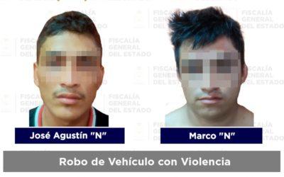 Detiene la FGE a seis por robo de vehículo, violación, violencia e incumplimiento familiar