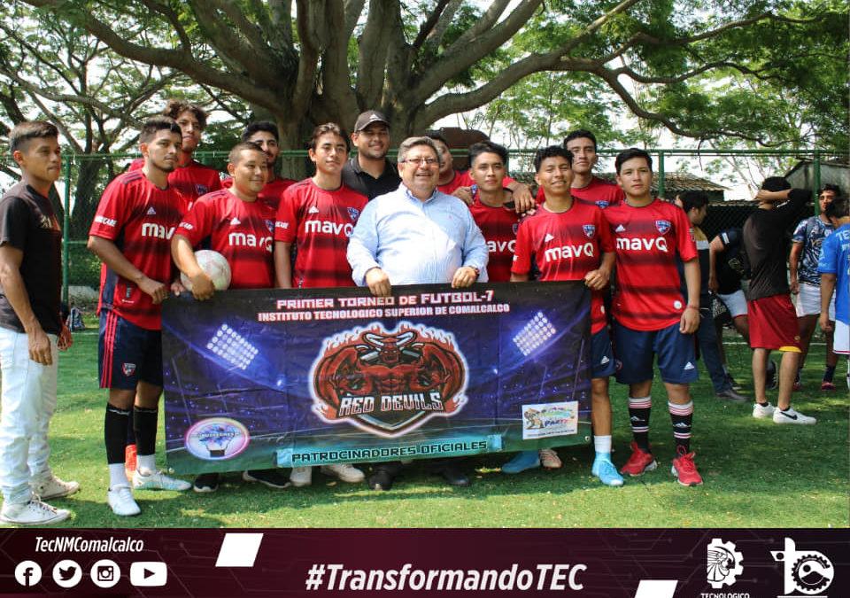 Clausura con éxito el torneo de fútbol -7 del TecNM Comalcalco.