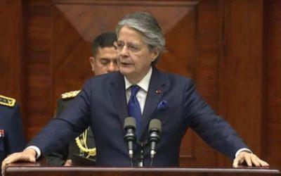 El presidente de Ecuador Guillermo Lasso disuelve el parlamento ante la «grave crisis política»