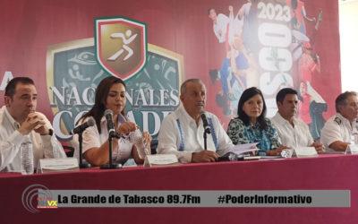 Del 7 de junio al 25 de julio Tabasco será sede de los juegos CONADE 2023; se esperan 12 mil 210 participantes para competir en 11 disciplinas.